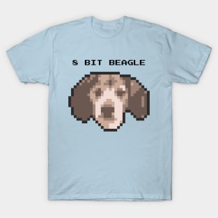 8 Bit Beagle - Retro Pixel Art dog T-Shirt